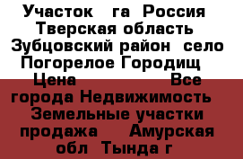 Участок 1 га ,Россия, Тверская область, Зубцовский район, село Погорелое Городищ › Цена ­ 1 500 000 - Все города Недвижимость » Земельные участки продажа   . Амурская обл.,Тында г.